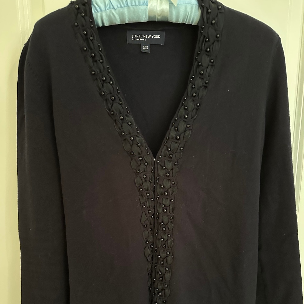✨ Jones New York Signature Black Cardigan - Size Small✨New without tags